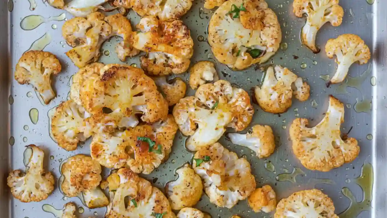 Easy Roasted Cauliflower Recipe