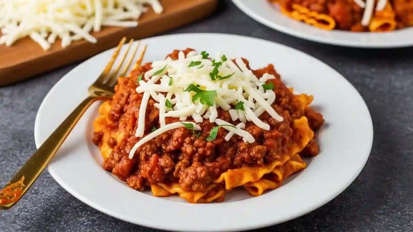 One Pot Hamburger Helper Lasagna