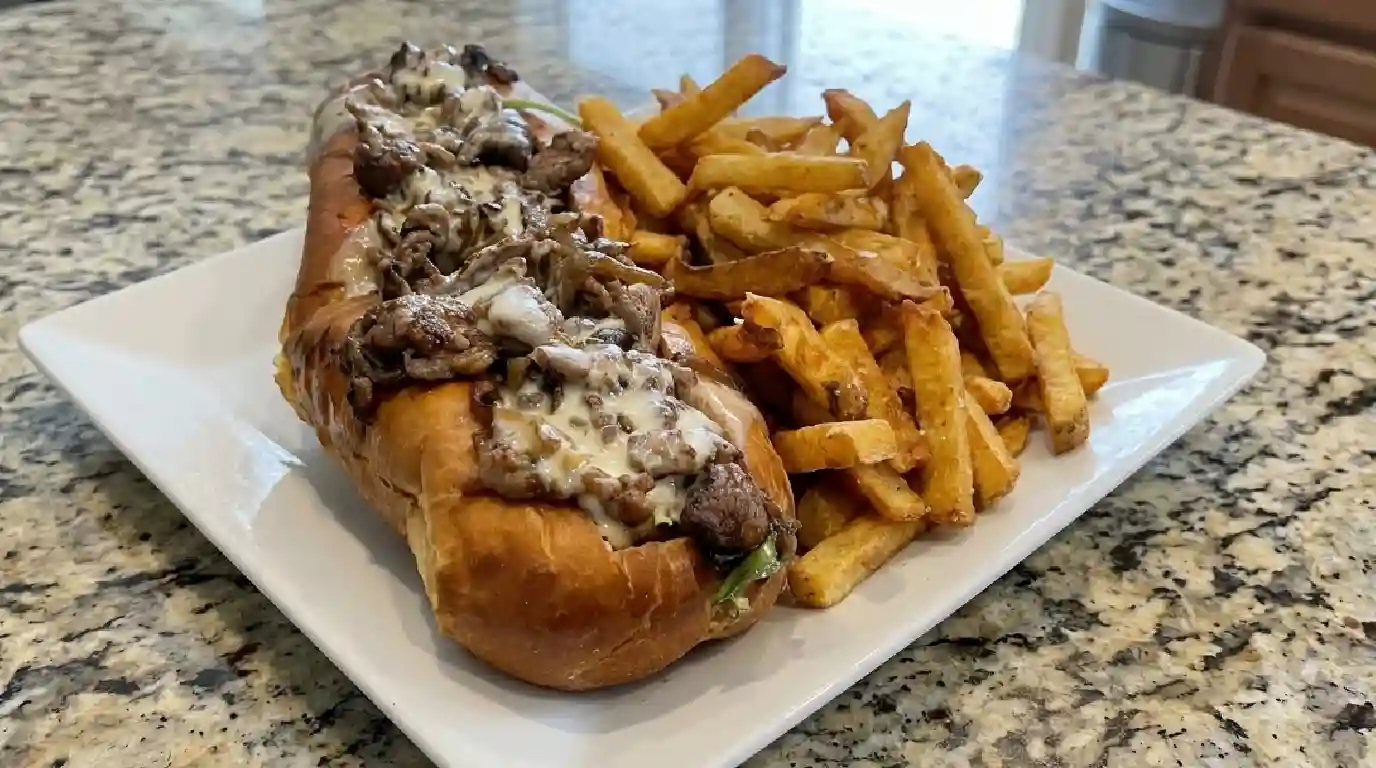 Philly Cheesesteak Sandwich Recipe