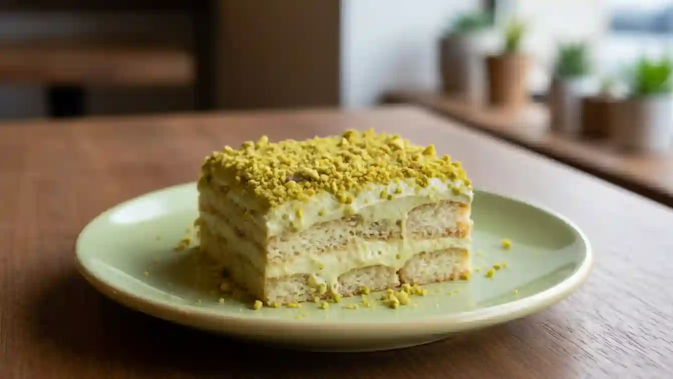 Pistachio Tiramisu