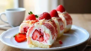 Strawberry Dream Cheesecake Roll