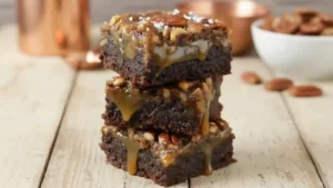 Gooey Pecan Pie Brownies