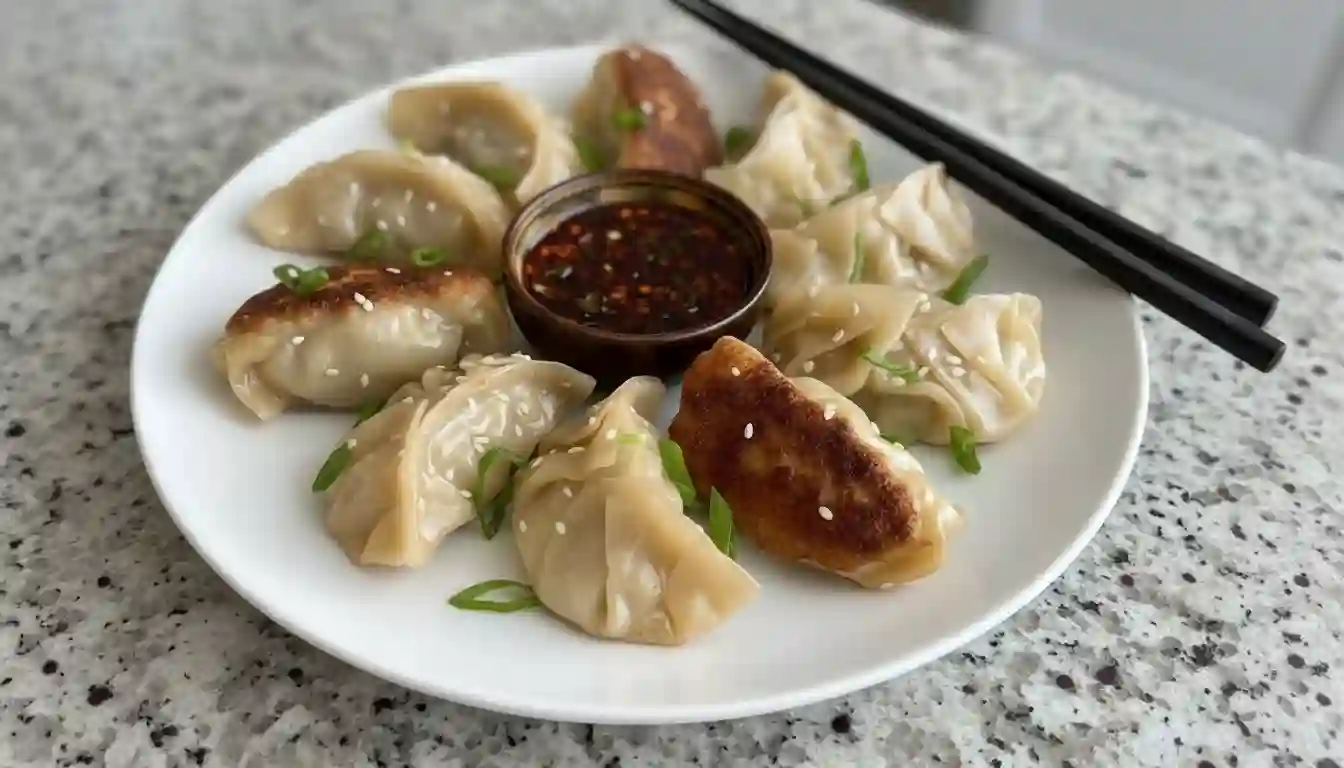 Best Pan Fried Chicken Dumplings