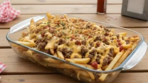 Cheeseburger French Fry Casserole