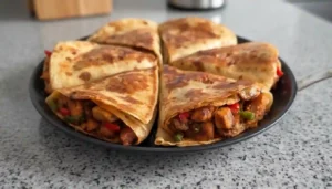 Chicken Crepes Shawarma