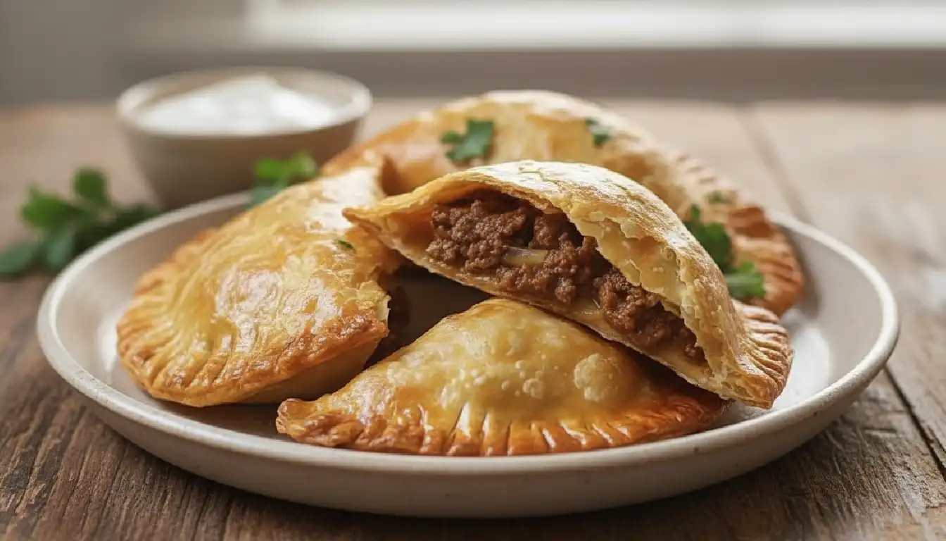 Beef & Cheese Empanadas Recipe