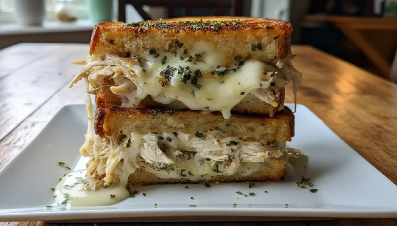 Chicken Garlic Sandwich Recipe