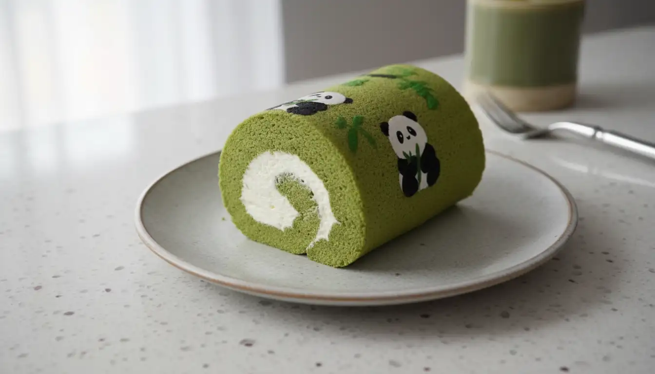 How to Make a Cute Printed Panda Cake Roll
