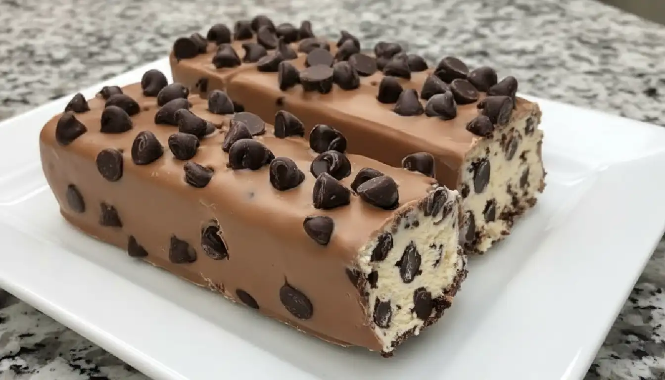 No-Bake Chocolate Chip Cookie Dough Bars