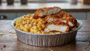 Southern Fried Chicken with Creamy Mac and Cheese