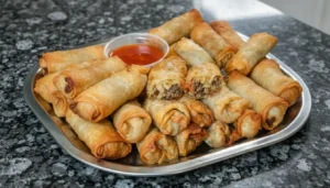 Crispy Golden Brown Egg Rolls Recipe