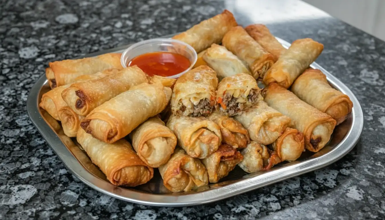 Crispy Golden Brown Egg Rolls