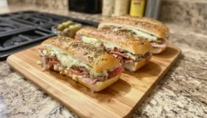 Giant Muffaletta Italian Sandwich Recipe