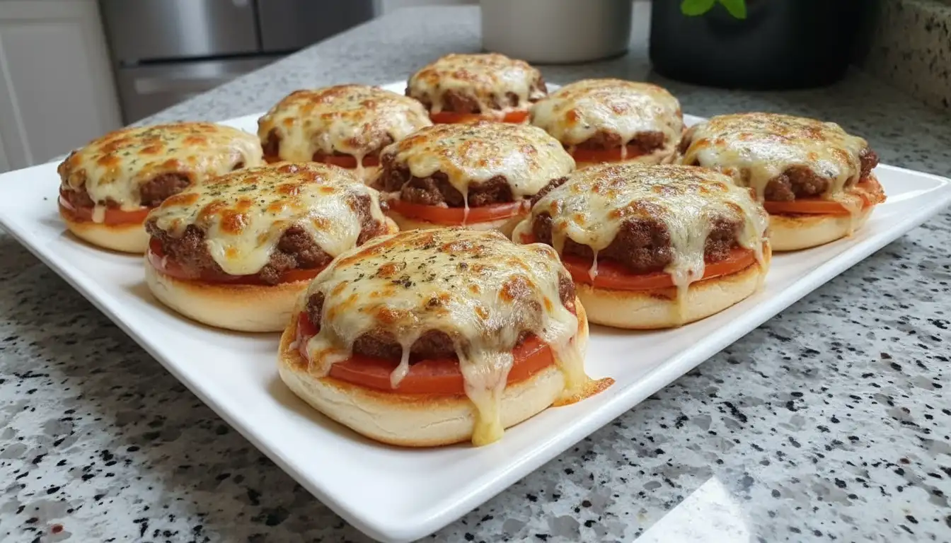 Mini Pizza Burgers