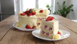 Strawberry Milk Cake Recipe