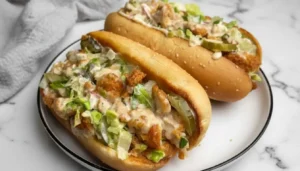Creamy Alabama White Sauce Chicken Chopped Sandwich