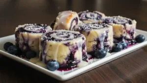 Blueberry Cheesecake Rolls