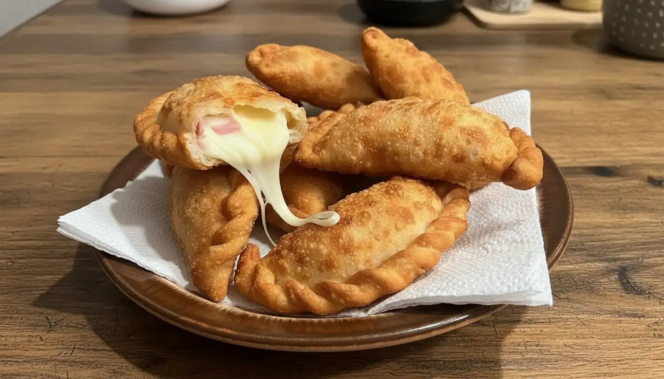 Ham and Cheese Panzerotti Italiana Recipe