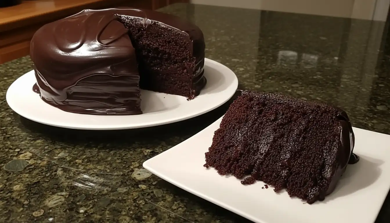 Sour Cream Chocolate Cake