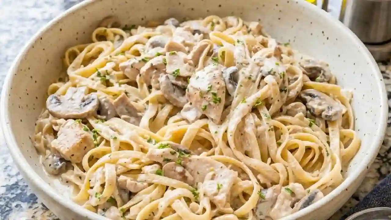 Creamy Chicken Fettuccine