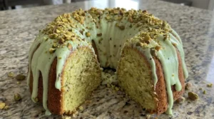St. Patrick’s Day Pistachio Bundt Cake Recipe