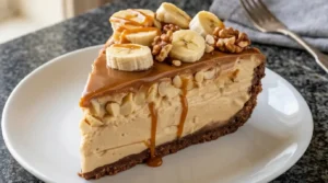 Banana Caramel Nut Cheesecake Recipe