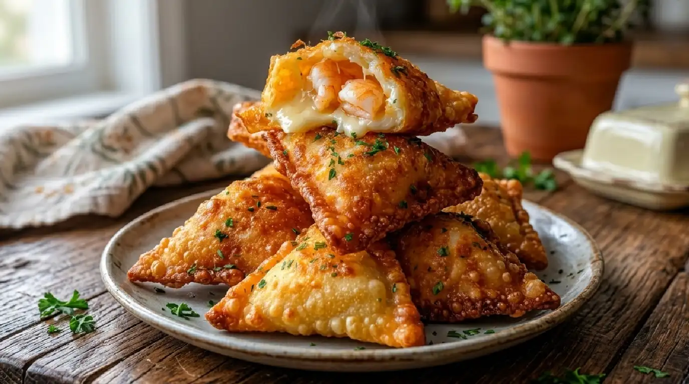 Crispy Shrimp Cheese Stuffed Bites