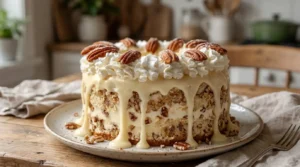 Creamy Butter Pecan Tres Leches Cake