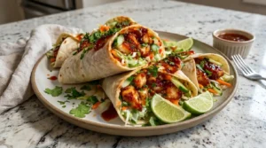Sweet Chili Chicken Wraps